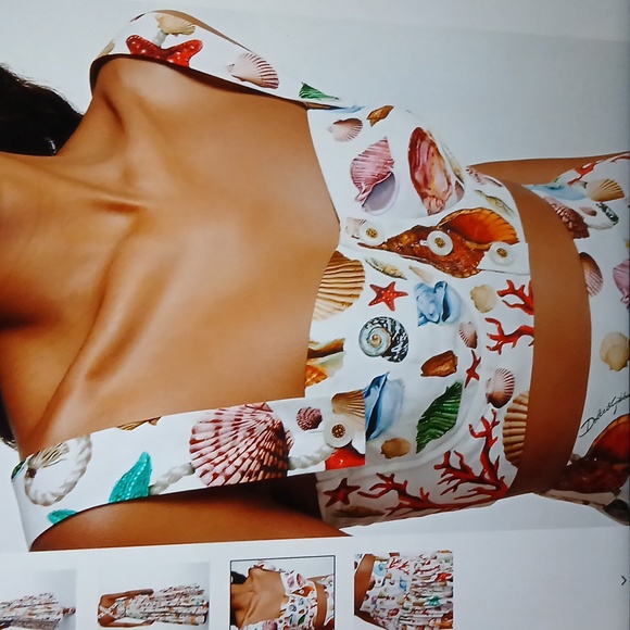 1 Commense Printed Pleated Skirt Set Multicolor - Picture 3 of 4